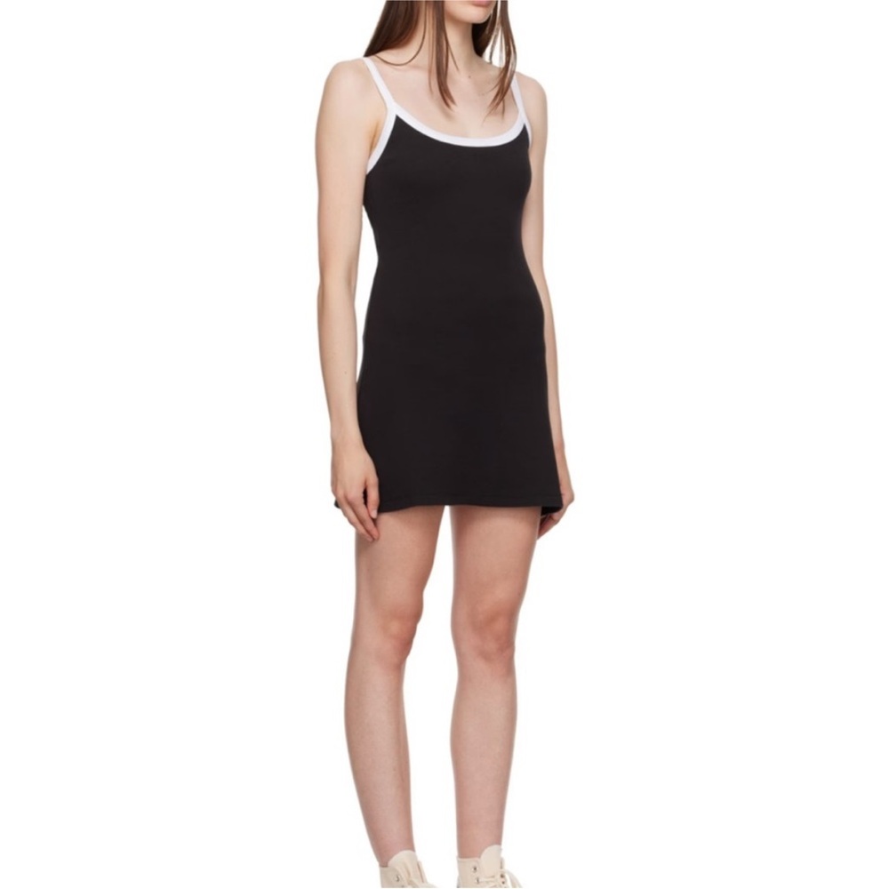 Saturdays NYC black and white mini dress